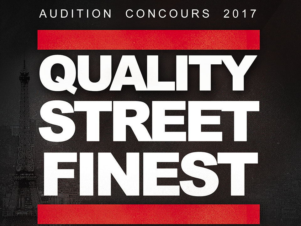 Auditions du Quality Street Finest 2017